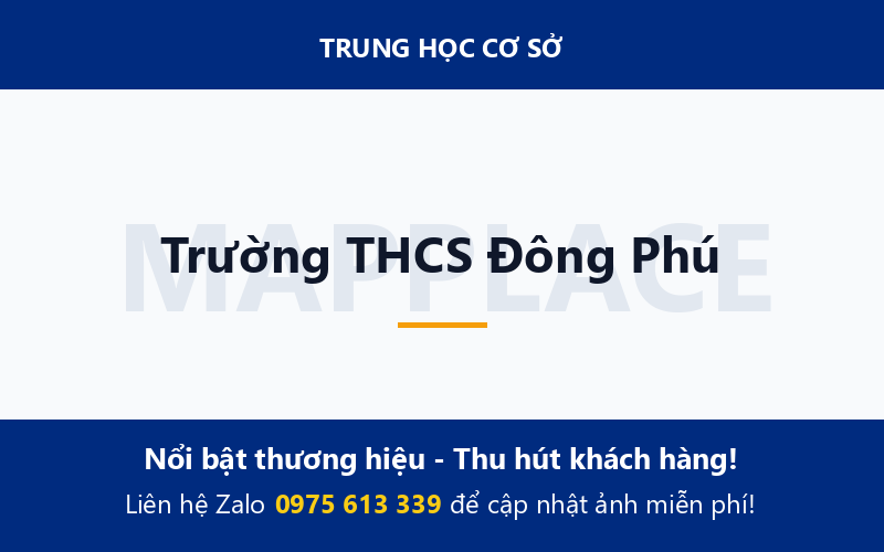 Trường THCS Đông Phú