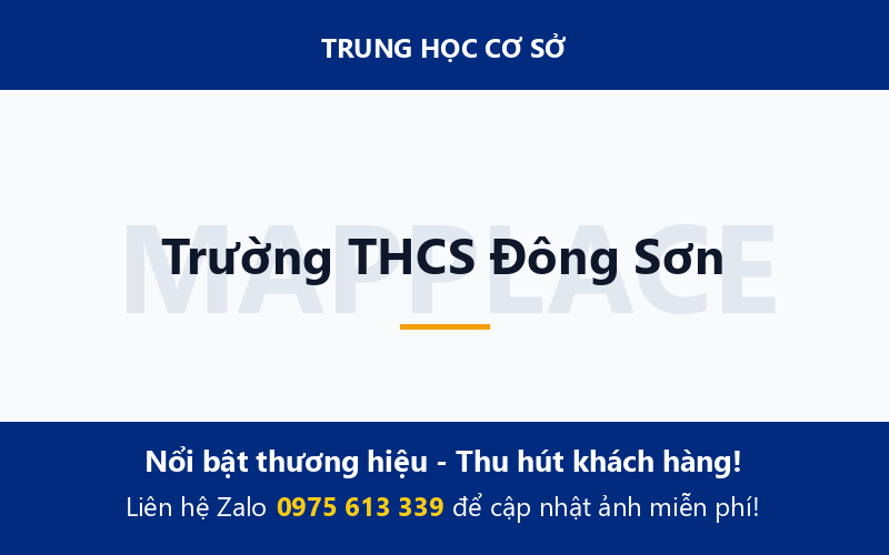 Trường THCS Đông Sơn