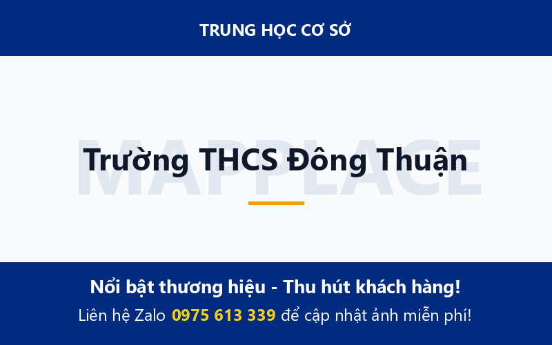 Trường THCS Đông Thuận