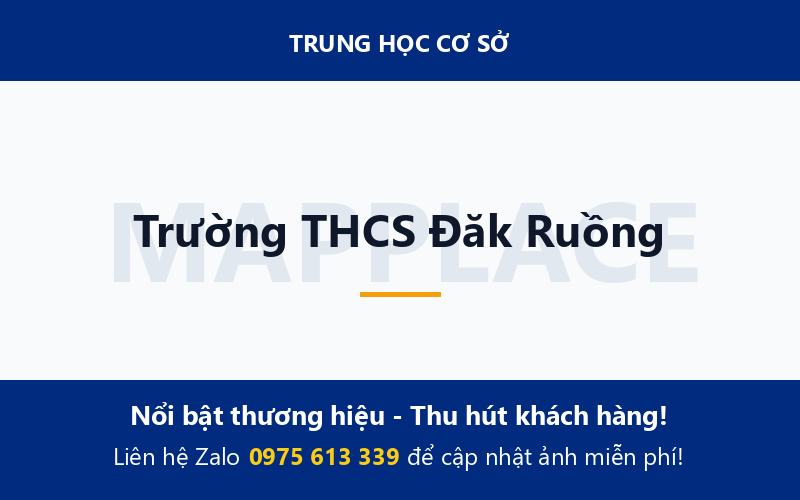Trường THCS Đăk Ruồng