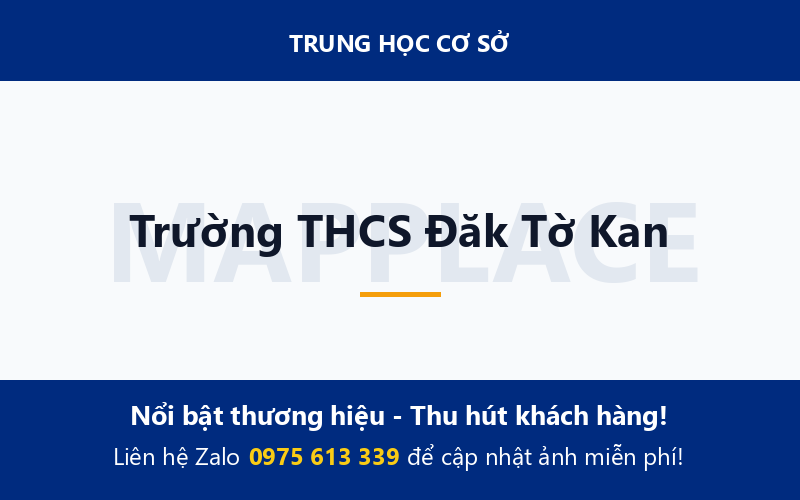 Trường THCS Đăk Tờ Kan