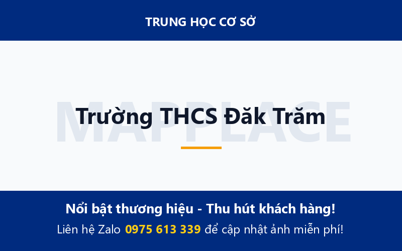 Trường THCS Đăk Trăm