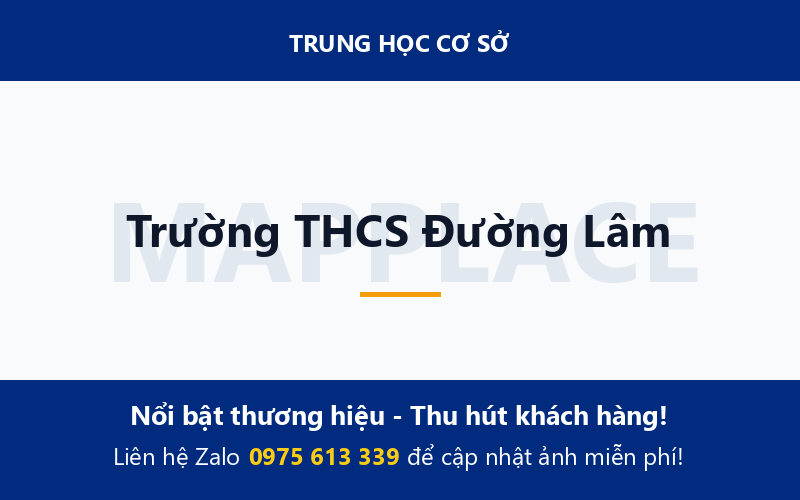 Trường THCS Đường Lâm