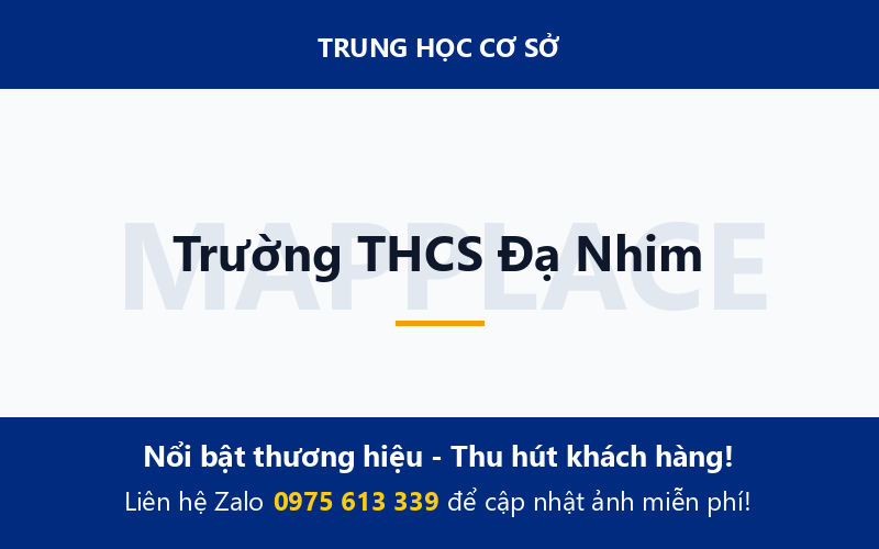 Trường THCS Đạ Nhim