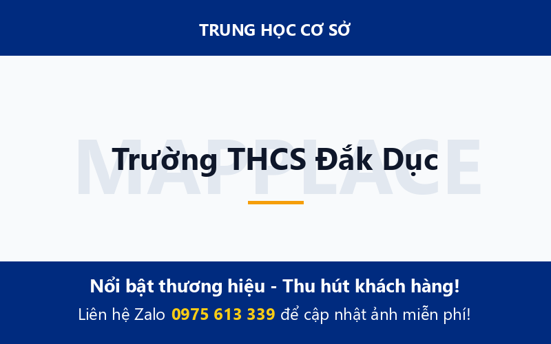Trường THCS Đắk Dục