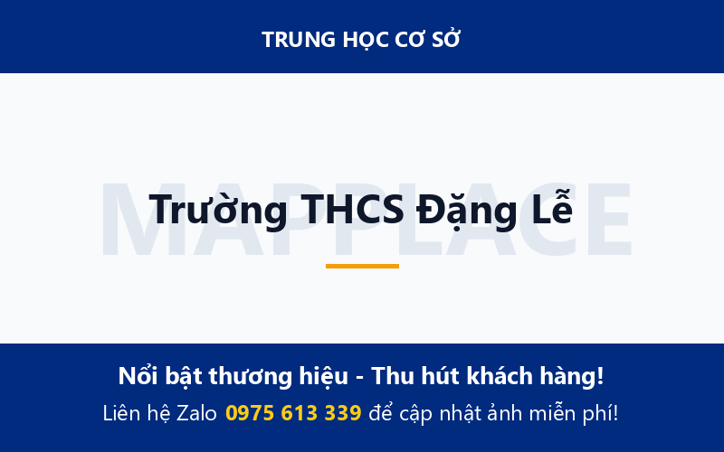 Trường THCS Đặng Lễ