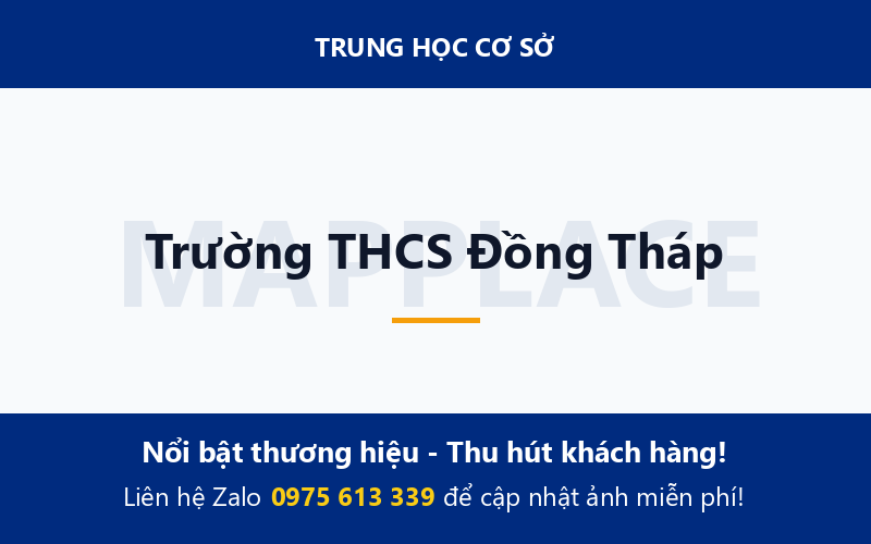 Trường THCS Đồng Tháp