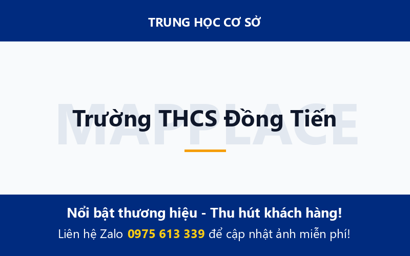 Trường THCS Đồng Tiến