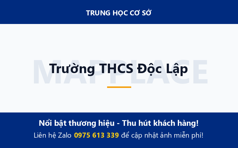 Trường THCS Độc Lập