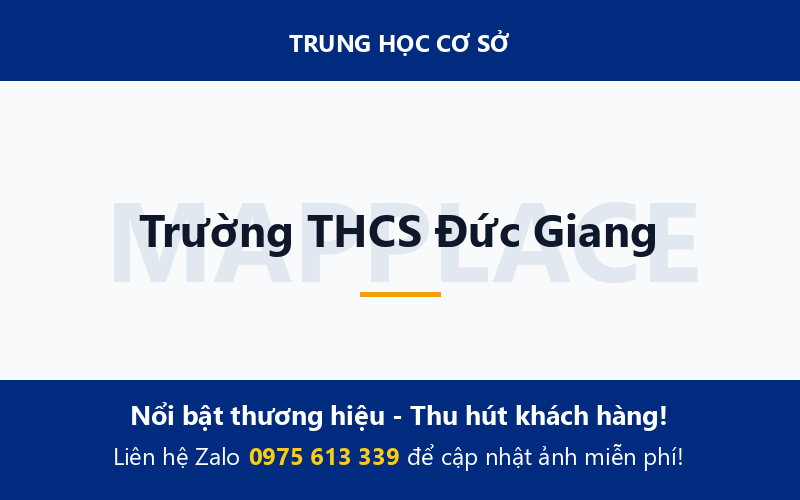 Trường THCS Đức Giang