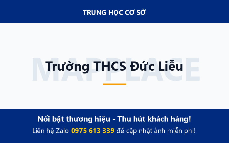 Trường THCS Đức Liễu
