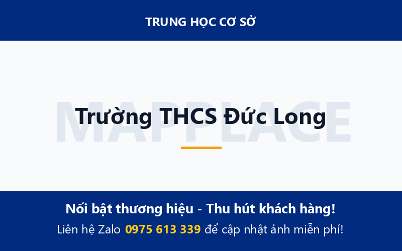 Trường THCS Đức Long