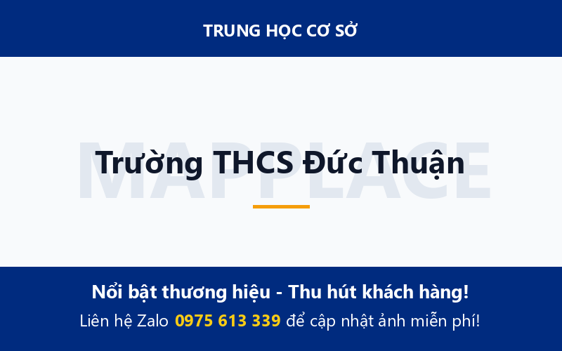 Trường THCS Đức Thuận