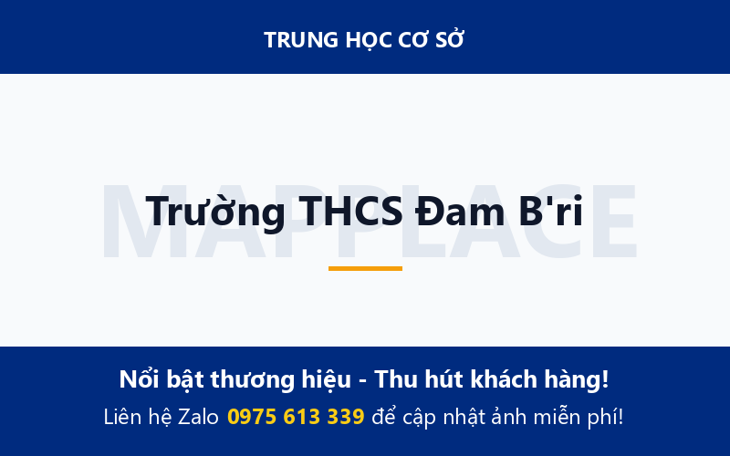 Trường THCS Đam B'ri