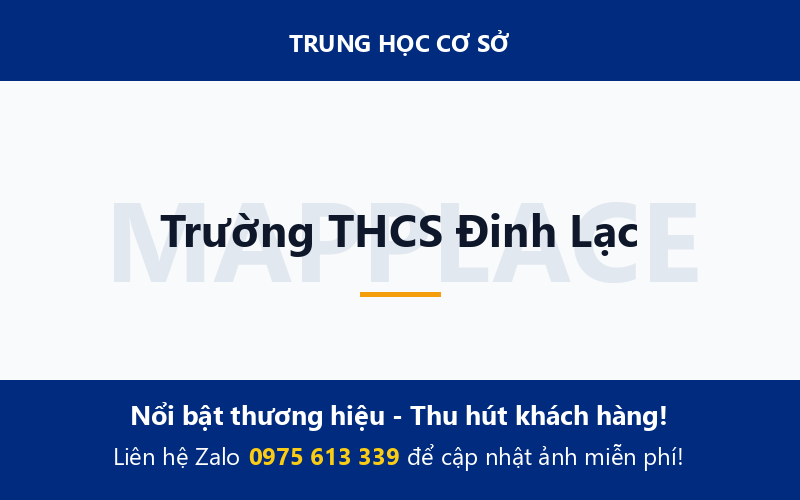 Trường THCS Đinh Lạc