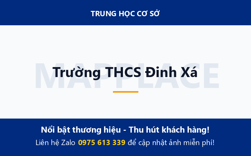 Trường THCS Đinh Xá