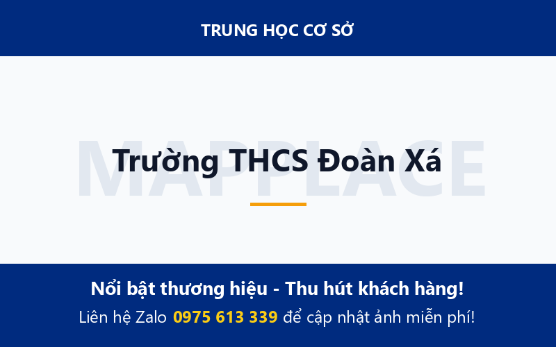 Trường THCS Đoàn Xá