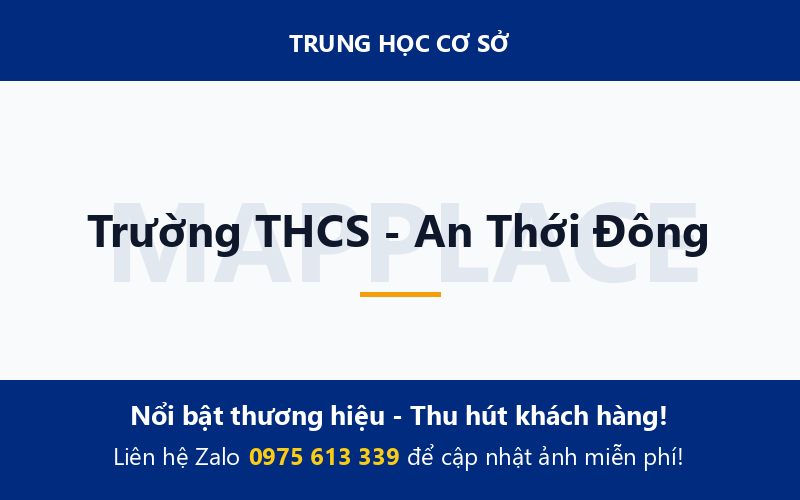 Trường THCS - An Thới Đông