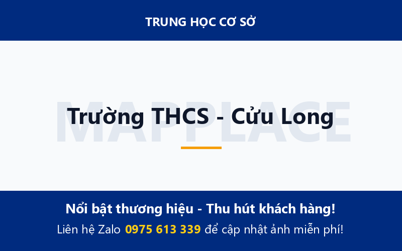 Trường THCS - Cửu Long