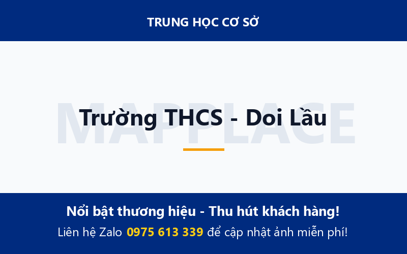 Trường THCS - Doi Lầu