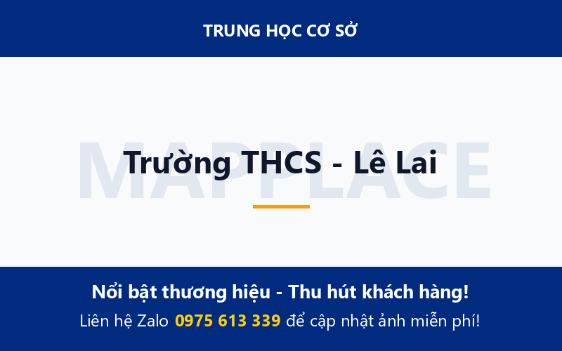 Trường THCS - Lê Lai