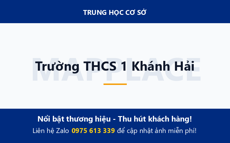 Trường THCS 1 Khánh Hải