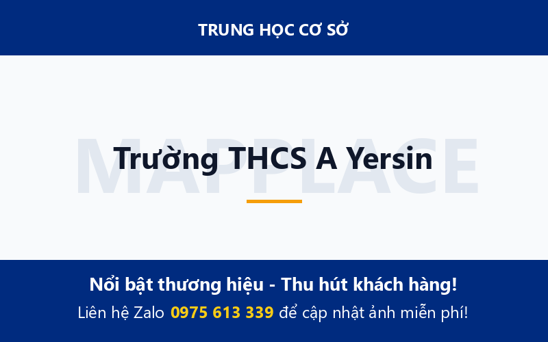 Trường THCS A Yersin
