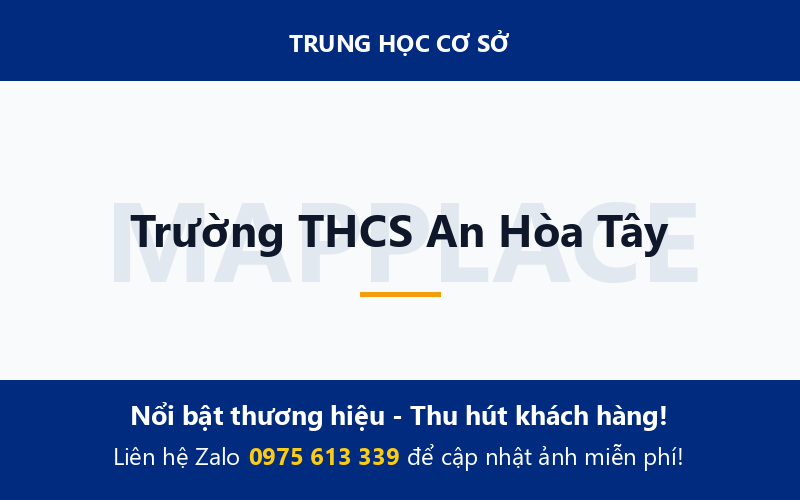 Trường THCS An Hòa Tây