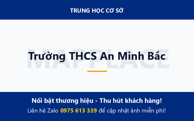 Trường THCS An Minh Bắc