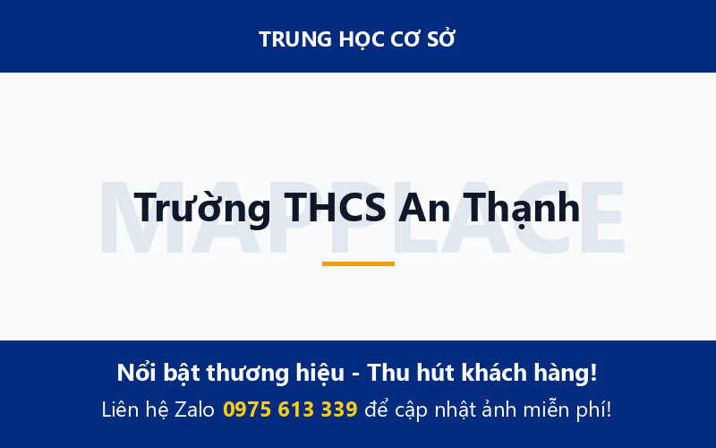 Trường THCS An Thạnh