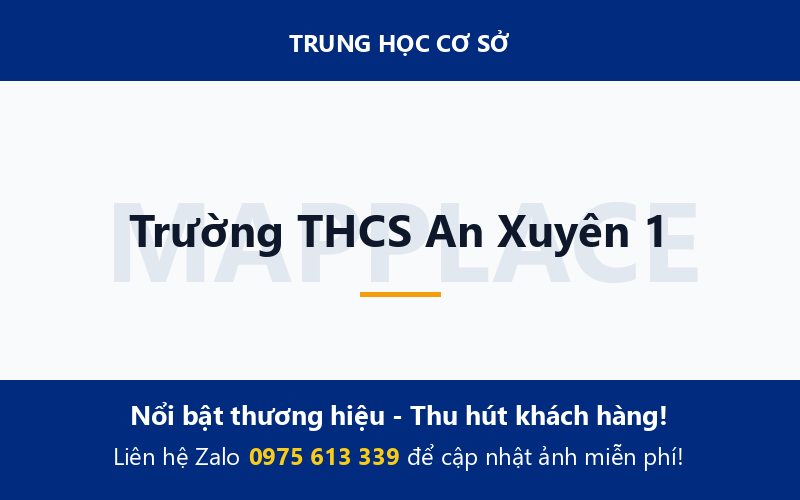 Trường THCS An Xuyên 1