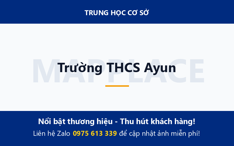 Trường THCS Ayun