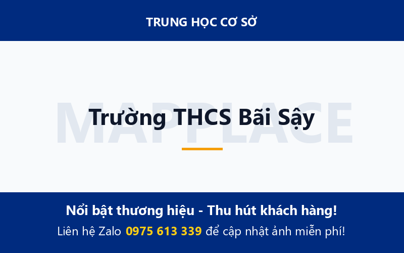 Trường THCS Bãi Sậy