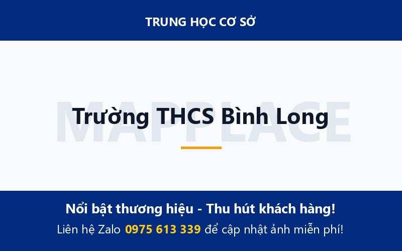 Trường THCS Bình Long