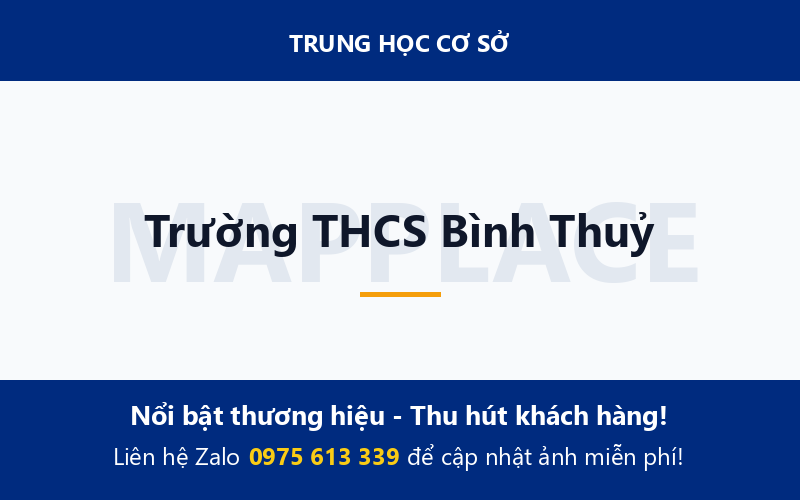Trường THCS Bình Thuỷ