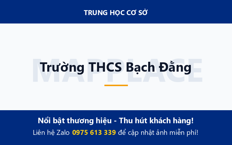 Trường THCS Bạch Đằng