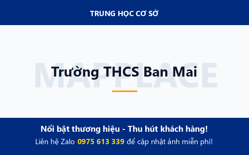 Trường THCS Ban Mai