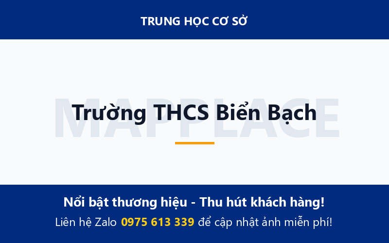 Trường THCS Biển Bạch