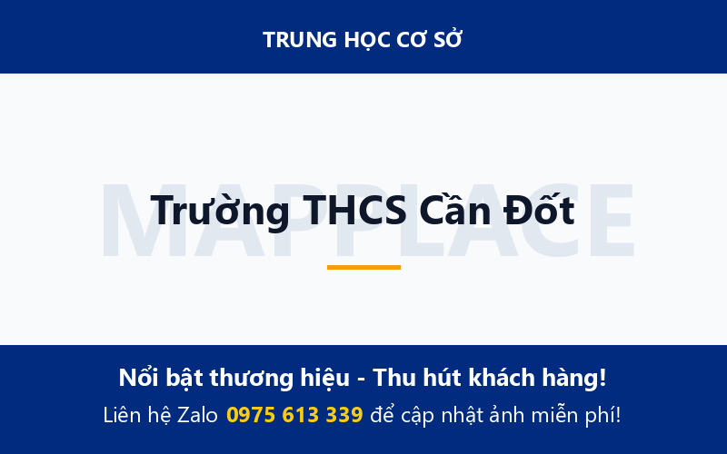 Trường THCS Cần Đốt