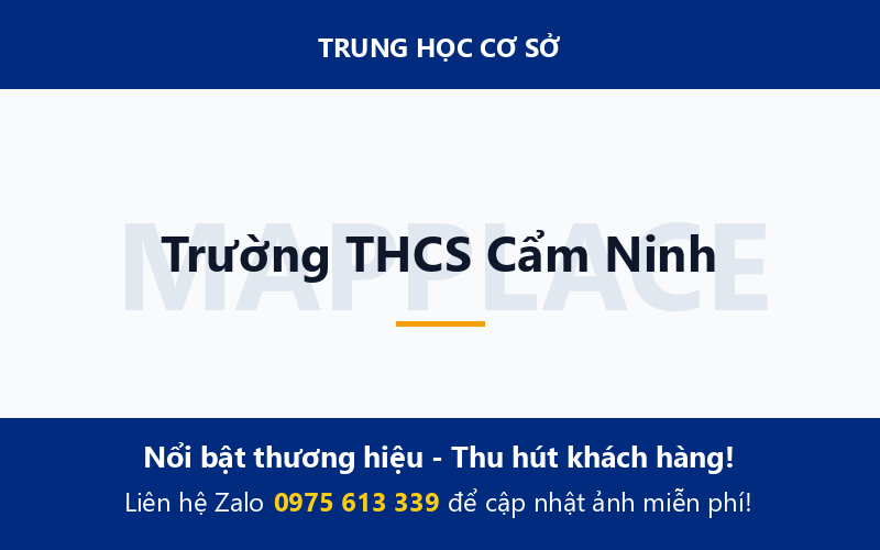 Trường THCS Cẩm Ninh