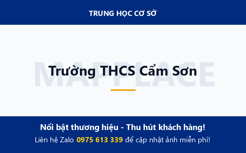Trường THCS Cẩm Sơn