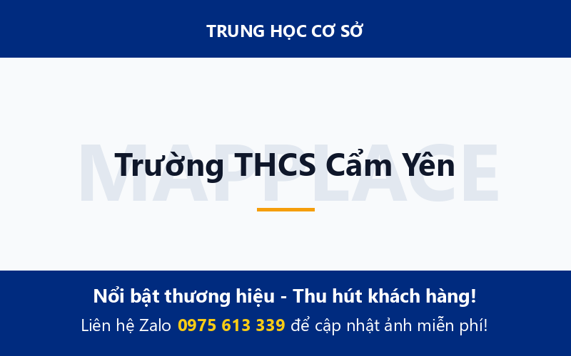 Trường THCS Cẩm Yên