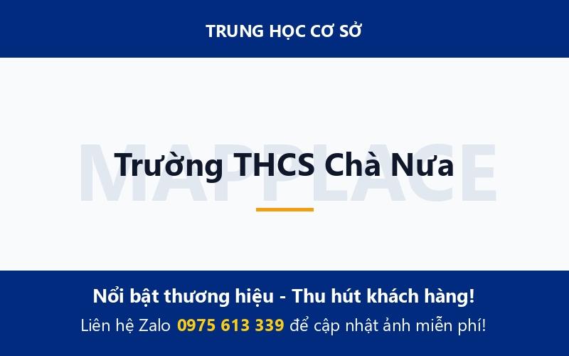 Trường THCS Chà Nưa