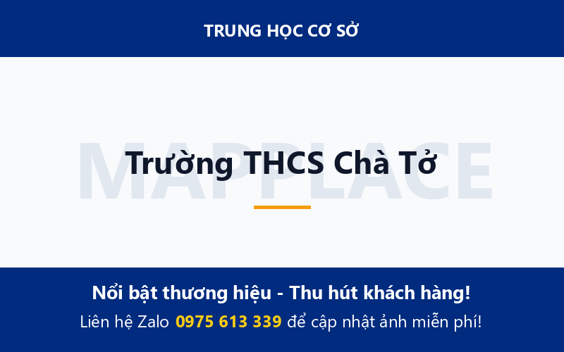Trường THCS Chà Tở
