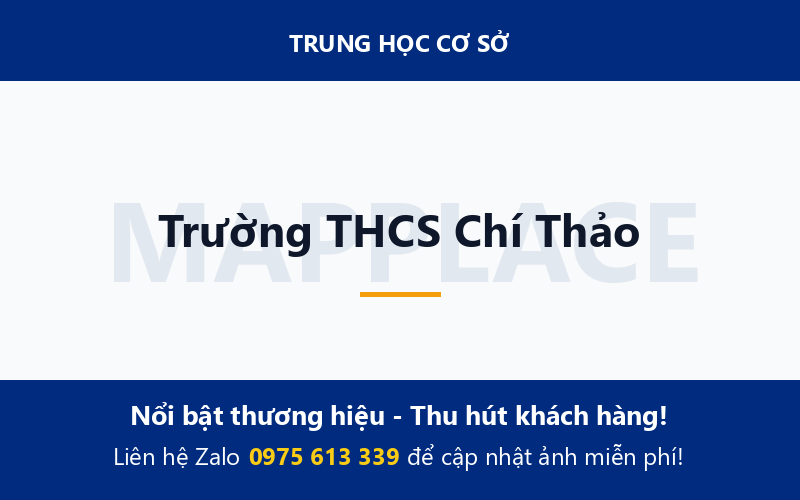 Trường THCS Chí Thảo