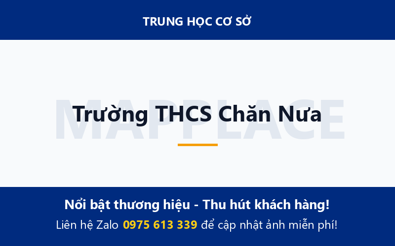 Trường THCS Chăn Nưa