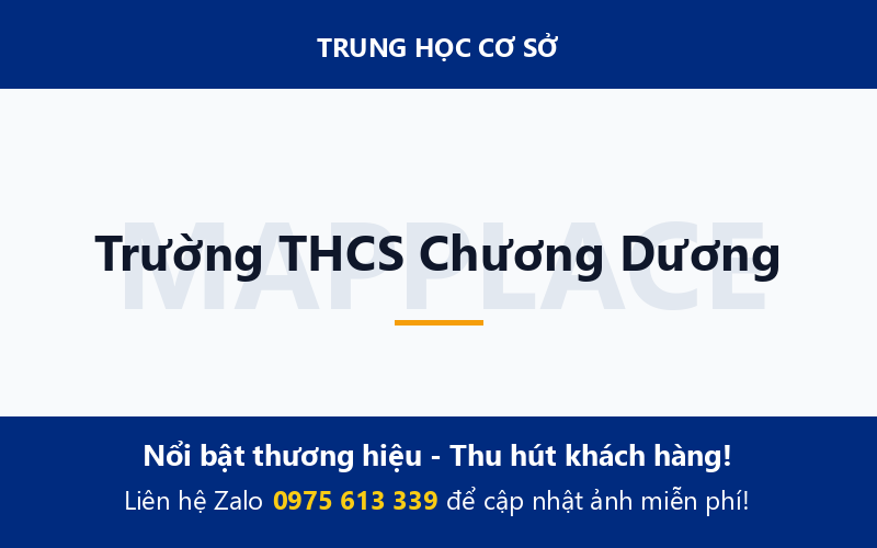 Trường THCS Chương Dương