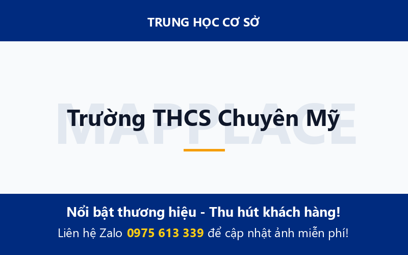 Trường THCS Chuyên Mỹ