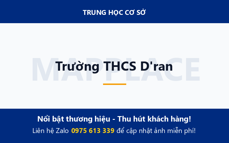 Trường THCS D'ran