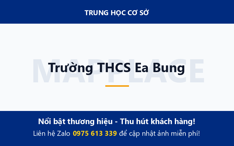 Trường THCS Ea Bung